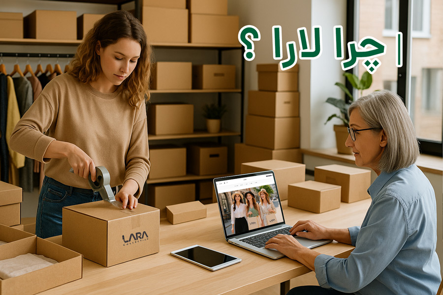 چرا لارا-فروشگاه لباس زنانه لارا