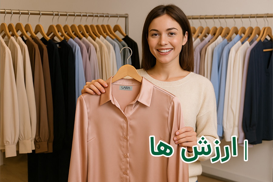 ارزش ها-فروشگاه لباس زنانه لارا