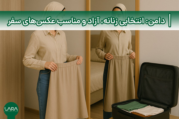 دامن: انتخابی زنانه، آزاد و مناسب عکس‌های سفر-فروشگاه لباس زنانه لارا